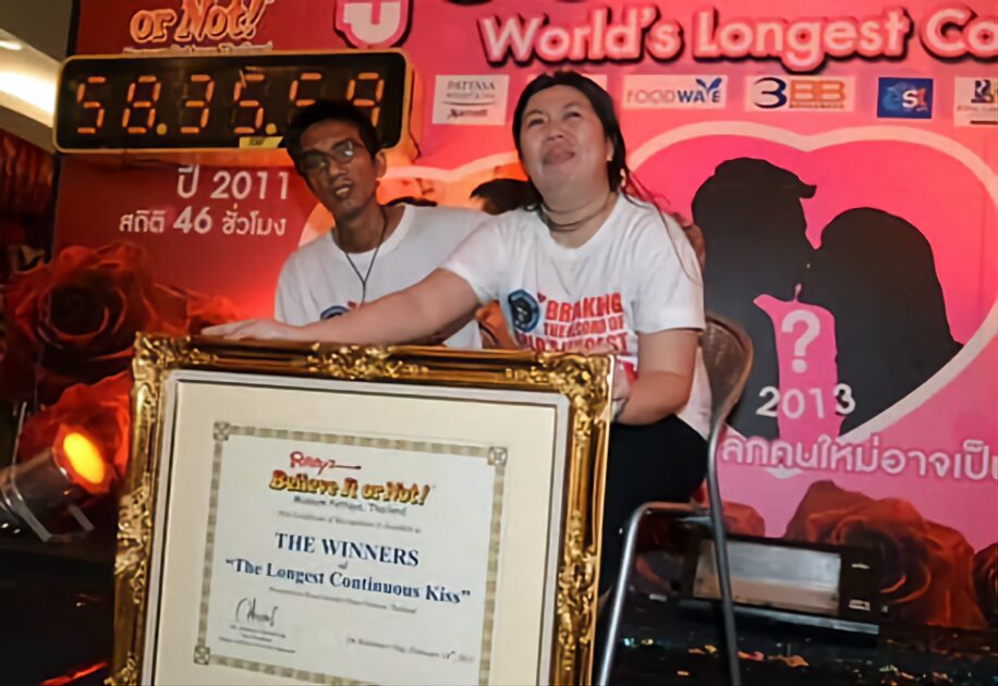 Guinness World Record-Holding Couple Who Kissed For 58 Hours Announce Split The couple are the final holders of the longest kiss record.