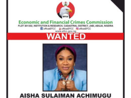 Aisha Achimugu Wanted by EFCC for Alleged Criminal Conspiracy and Money Laundering JUST IN: EFCC arrests Aisha Achimugu at Abuja airport