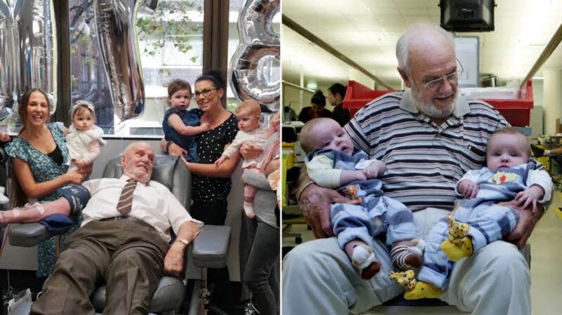 'Man with the Golden Arm' Who Saved 2.4 Million Babies Dies at 88