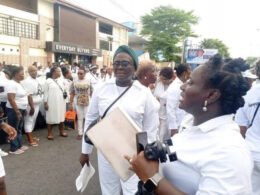 women rally in support of Rivers State emergency rule