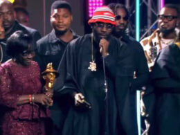 Odumodublvck's Mic Cuts Off While Speaking About Jesus at Headies Awards