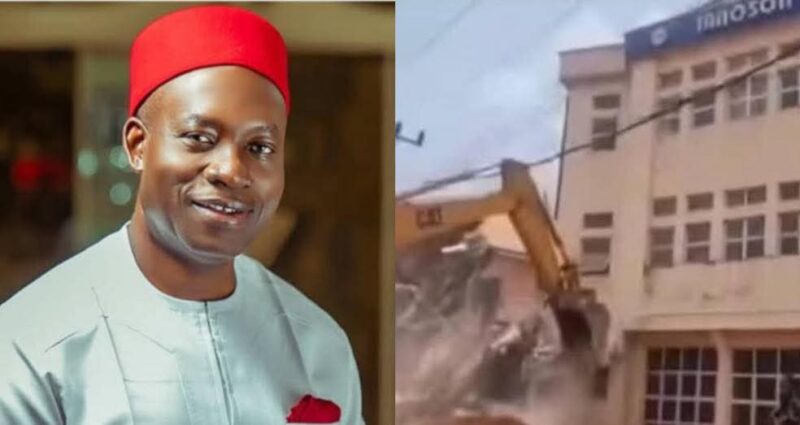 Anambra Government Defends Partial Demolition of Innoson Motors Head Office Amid Outrage