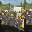 Train-7 Protests Escalate in Bonny as Workers Allege Over-Taxation, Intimidation and Threat of Mass Sacks